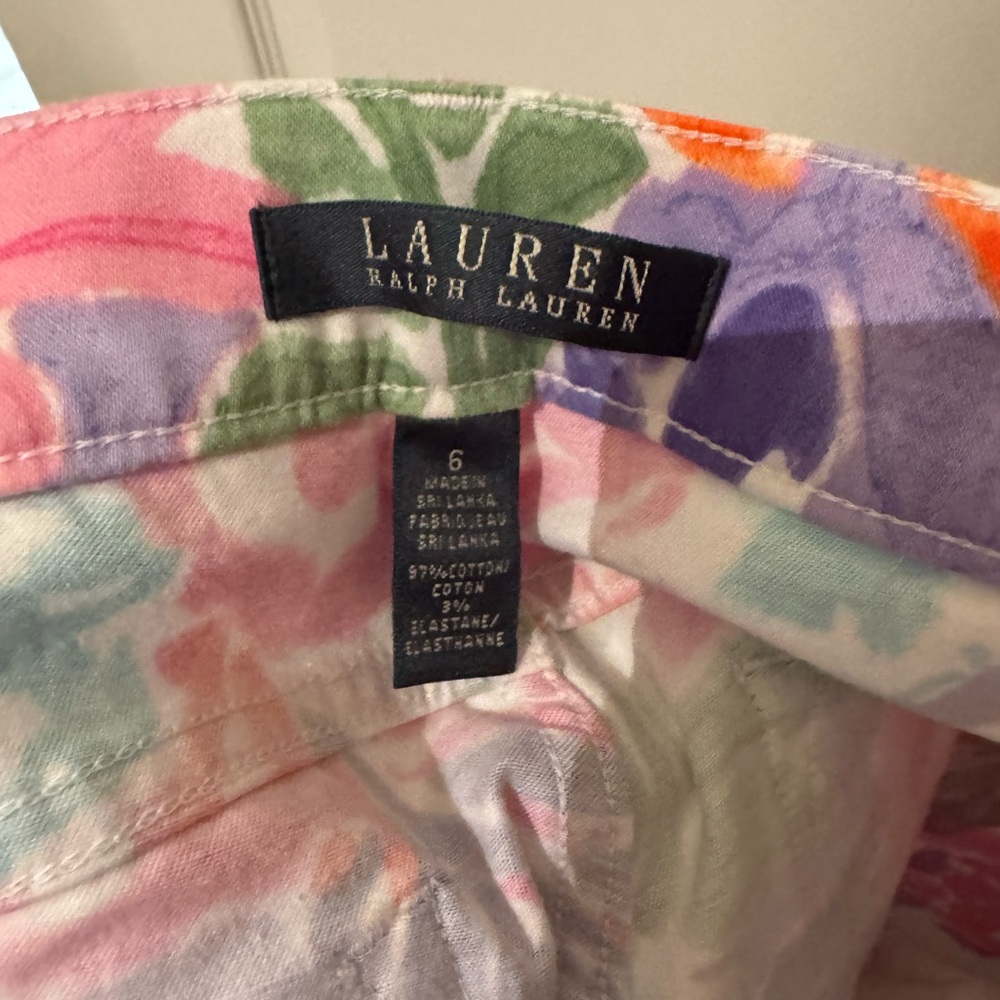 Colorful Ralph Lauren ankle pants - Picture 2 of 2